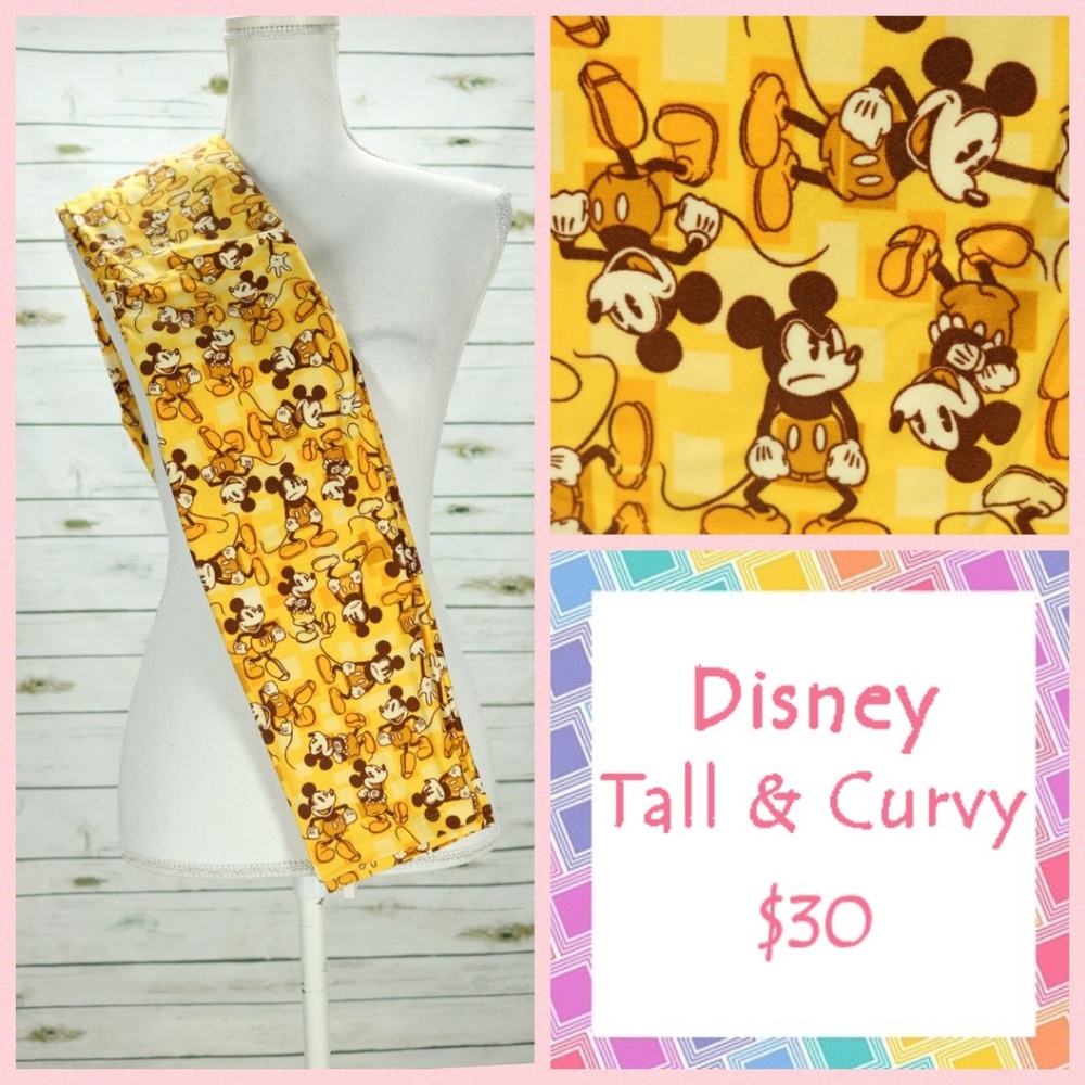 NWT LuLaRoe Disney TC Leggings